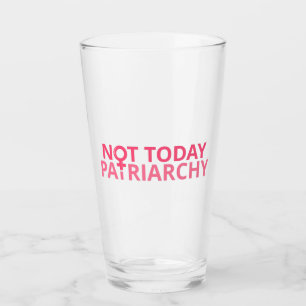 Copo De Pint Feminista dos Direitos das Mulheres - Não Hoje, Pa