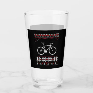 Copo De Pint Feriado de Natal em Bicicleta