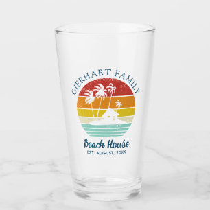 Copo De Pint Férias Costeiras Personalizadas da Family Beach Ho