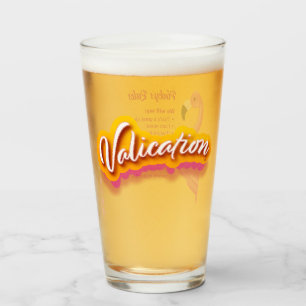 Copo De Pint Férias de validação Pinky