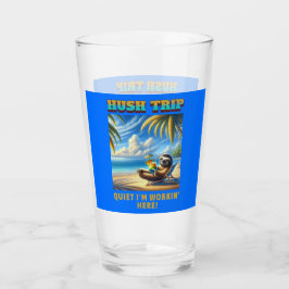 Copo De Pint Férias de viagem, quieta, estou trabalhando aqui!