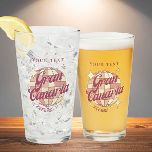 Copo De Pint Férias na Gran Canaria Espanha beber cerveja