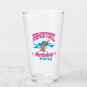 Copo De Pint Festa de Aniversário Pré-Histórica Pterodáctilo En