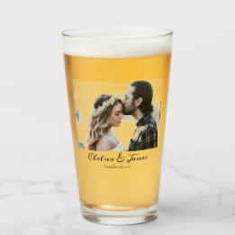 Copo De Pint Festa de casamento Personalizada de Fotografia de 