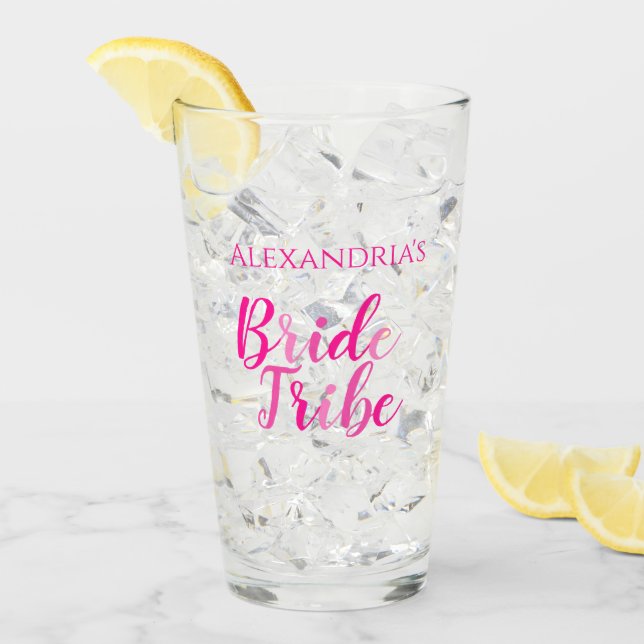 Copo De Pint Festa de Despedida de Solteira da Noiva Rosa Choqu (Gelo frontal)