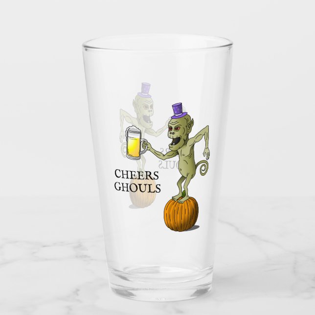 Copo De Pint Festa de Halloween de Cheers Ghouls (Frente)