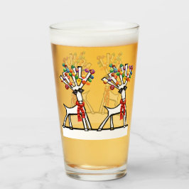 Copo De Pint Festa de renas de Natal