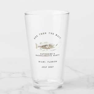 Copo De Pint Festa de Solteira Personalizada com Tema de Peixe