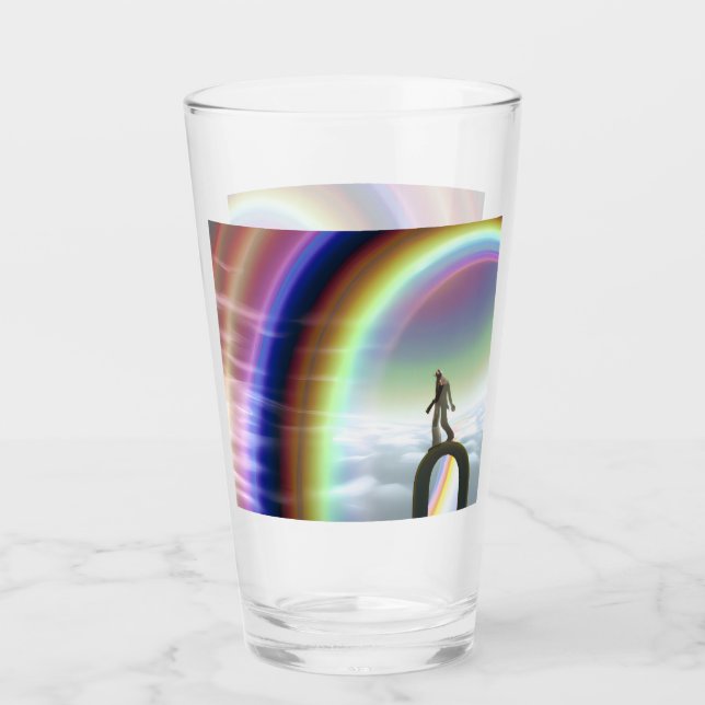 Copo De Pint Figura Misteriosa no Stargate Inter-Dimensional (Frente)