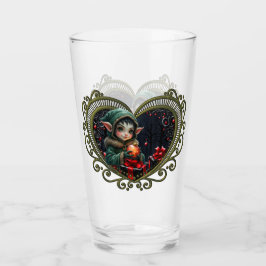 Copo De Pint Filha de elfo giro em Casaco verde