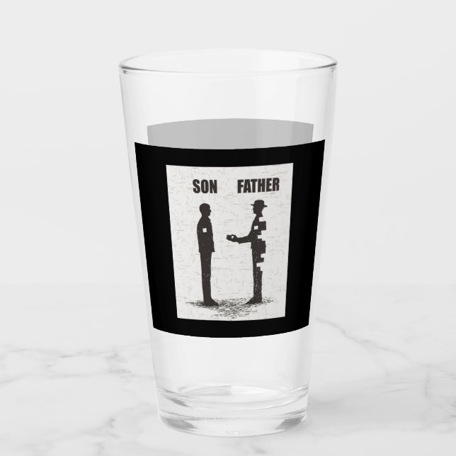 Copo De Pint Filho E Pai (Frente)
