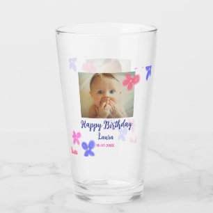 Copo De Pint Filhos bebês primeiro aniversario adicionar nome d