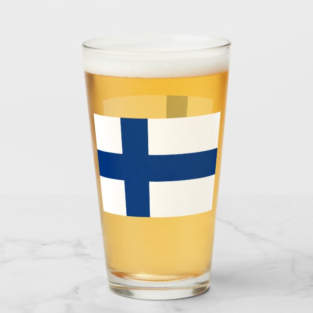 Copo De Pint Finlândia (Frente (Preenchido))
