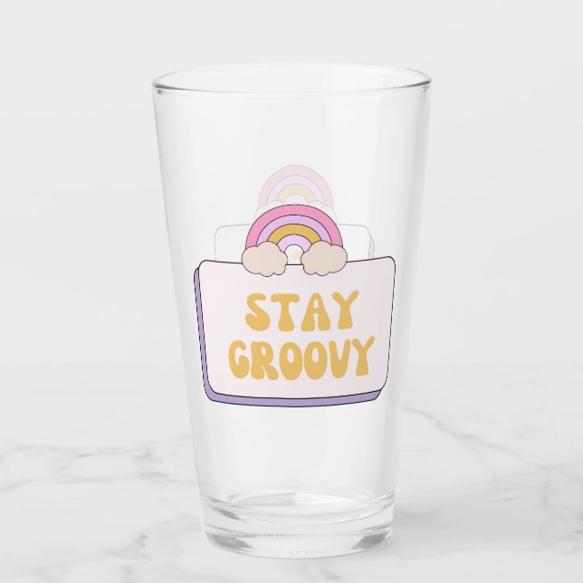Copo De Pint Fique Groovy (Frente)