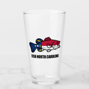 Copo De Pint Fish Carolina do Norte