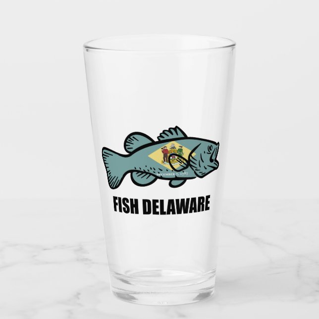 Copo De Pint Fish Delaware (Frente)