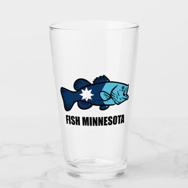 Copo De Pint Fish Minnesota (Frente)