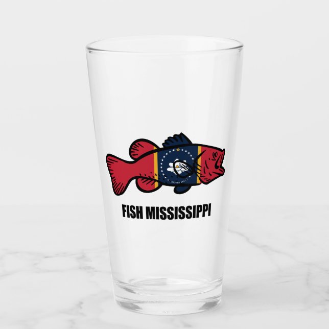Copo De Pint Fish Mississippi (Frente)