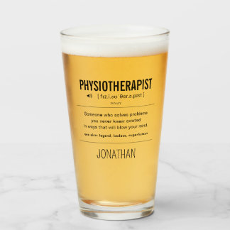 Copo De Pint Fisioterapeuta Personalizada Engraçado