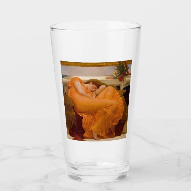 Copo De Pint Flaming June (por Frederic Leighton) (Frente)