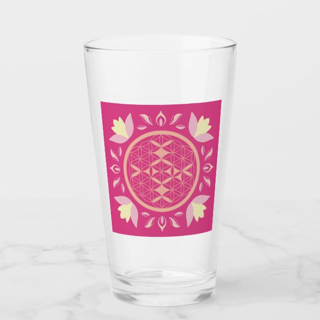 Copo De Pint fleur de vie (Frente)