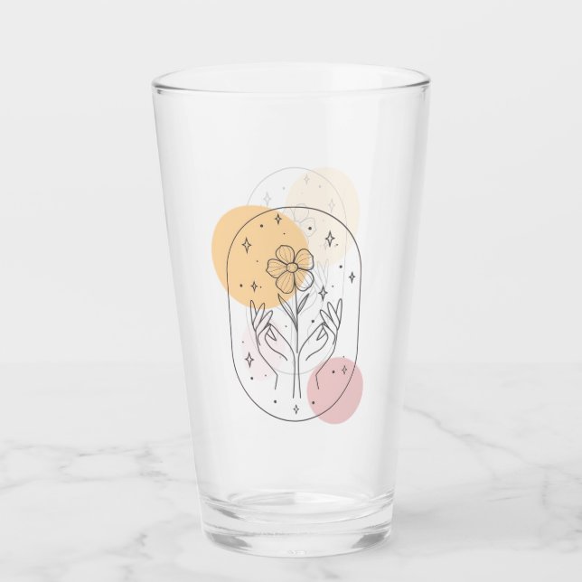 Copo De Pint Flor (Frente)