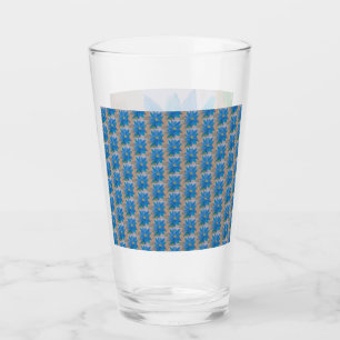 Copo De Pint Flor Azul