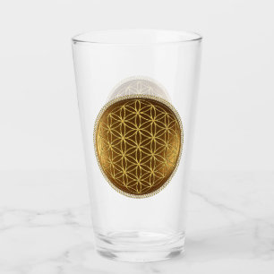 Copo De Pint FLOR DA VIDA - Medalha de Geometria Sagrada 1