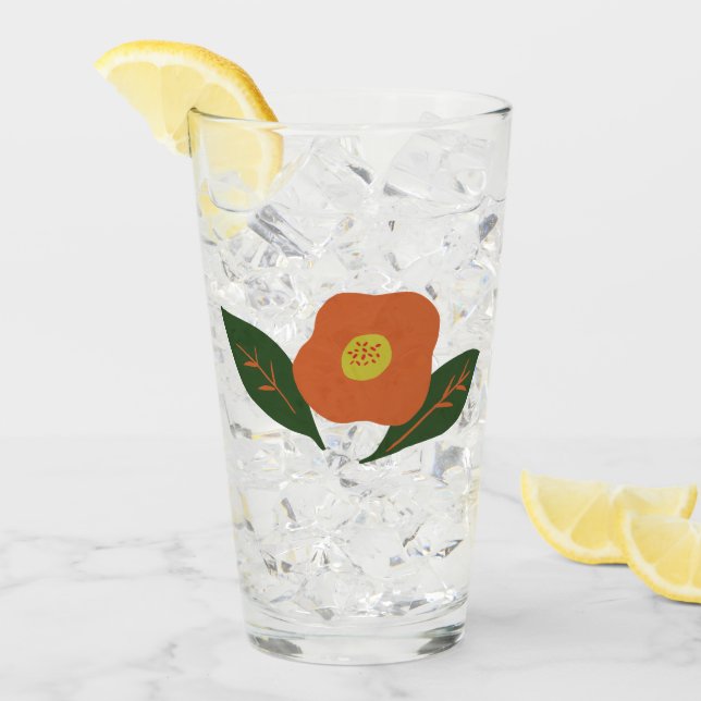 Copo De Pint Flor de Inverno (Gelo frontal)