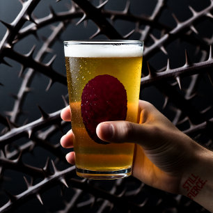 Copo De Pint Flor Esmagada