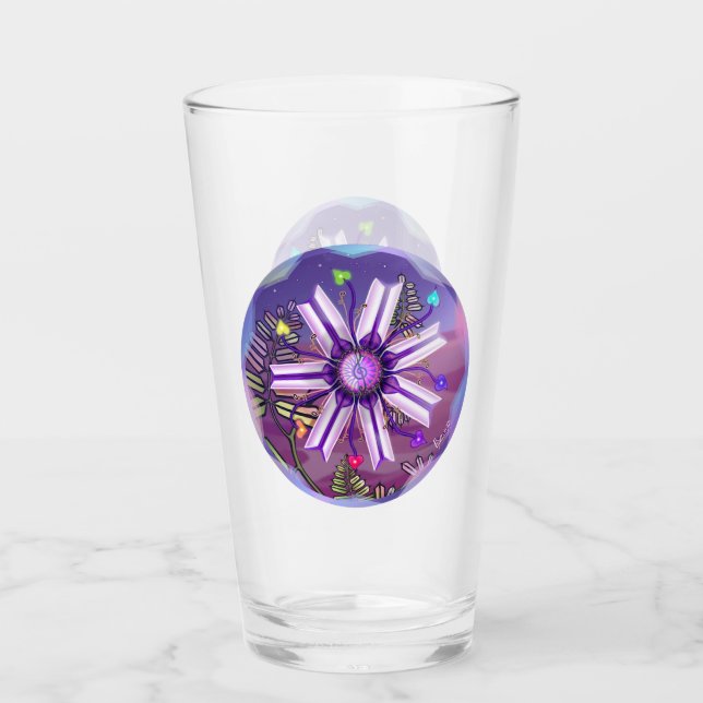 Copo De Pint Flor no Deserto (Frente)