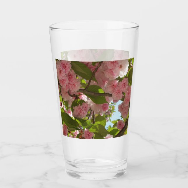 Copo De Pint Floral Primavera da Árvore III da Cherry com duas  (Frente)