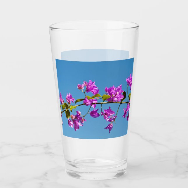 Copo De Pint Flores de Bougainvillea (Frente)