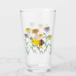 Copo De Pint Flores de Primavera de Mel Bonito