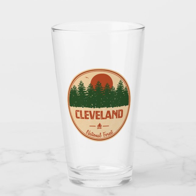 Copo De Pint Floresta Nacional Cleveland (Frente)