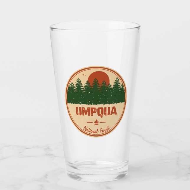 Copo De Pint Floresta Nacional de Umpqua (Frente)