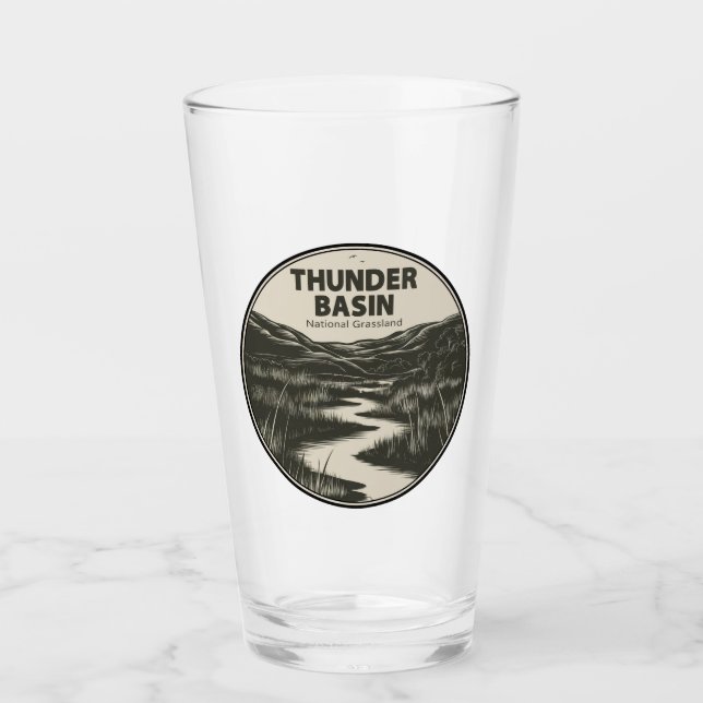 Copo De Pint Floresta Nacional Thunder Basin Wyoming Stream (Frente)