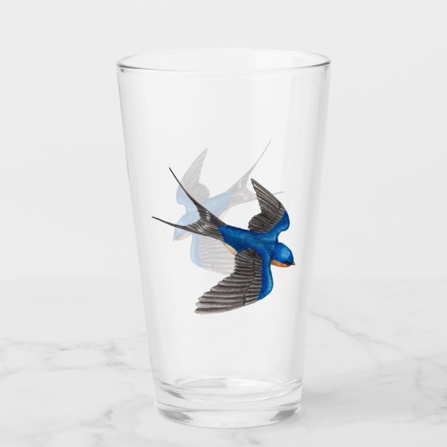 Copo De Pint Flying Barn Swallow (Frente)