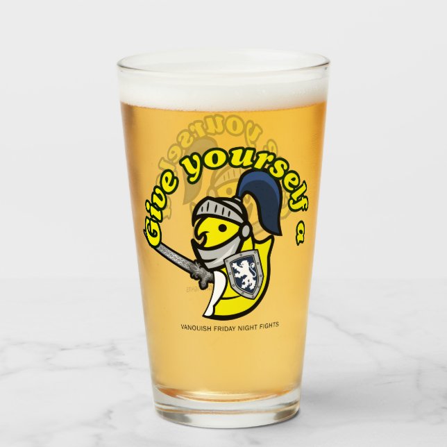 Copo De Pint FNF "Dê-se um..." Tumbler (Frente (Preenchido))