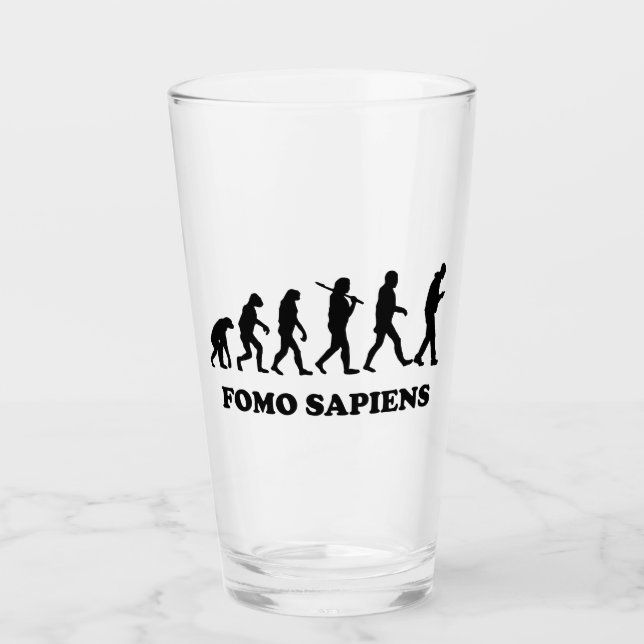Copo De Pint Fomo Sapiens (Frente)