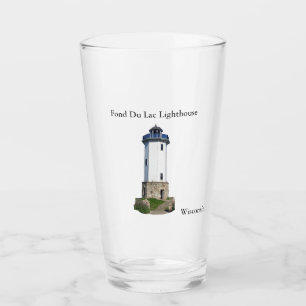 Copo De Pint Fond Du Lac Lighthouse glass