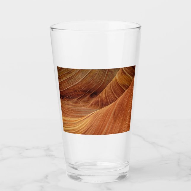 Copo De Pint Formações de Sandstone Rock (Frente)