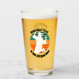 Copo De Pint Formando de Graduação Retroativa Pulando para Joy