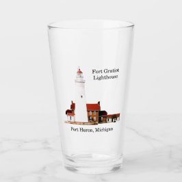 Copo De Pint Fort Gratiot Lighthouse glass