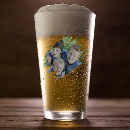 Copo De Pint Foto com Efeito Moderno Riscado | Cerveja Personal