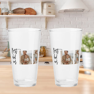 Copo De Pint Foto de Colagem de Beleza Melhor Pai Alguma Vez Of