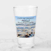 Foto de feliz aposentadoria das ondas do oceano At