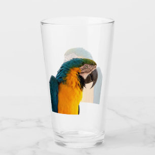 Copo De Pint Foto de Papagaio Arara