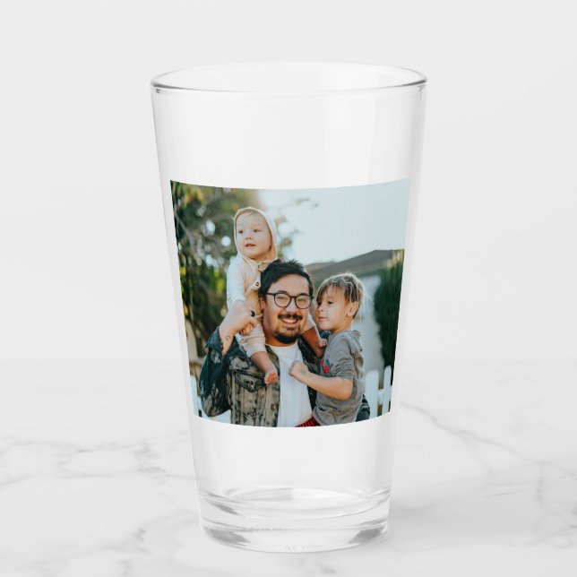 Copo De Pint Foto Personalizada (Frente)