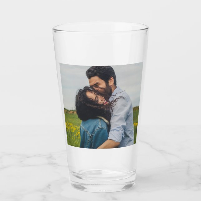 Copo De Pint Foto Personalizada Customizada (Frente)